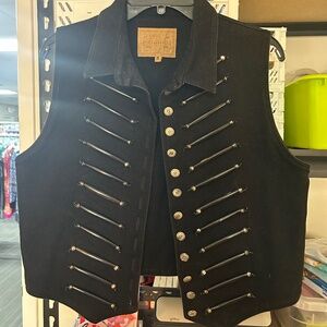 Black Double D Ranch Wear Vest